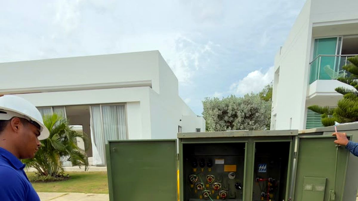 Vista general de la intervención en zona residencial